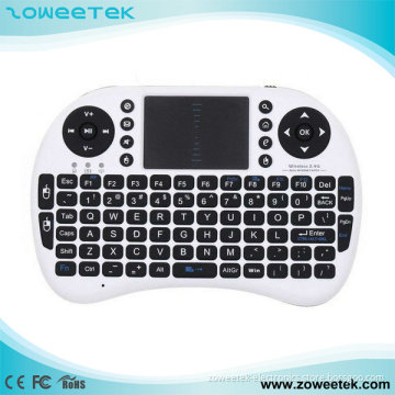 2.4GHz Mini Remote Control Wireless Keyboard with Touchpad for Android TV Box, Smart TV, HTPC, PC- Zw-51009 (MWK08)